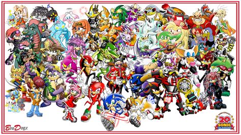 🔥 49 Sonic Characters Wallpaper Wallpapersafari