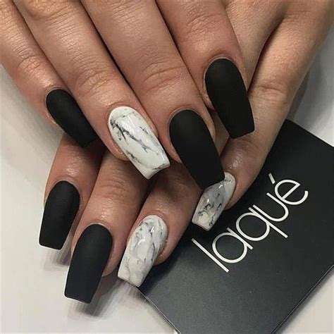 36 Trendy As Well As Appealing Marble Coffin Nails Design Page 2 My