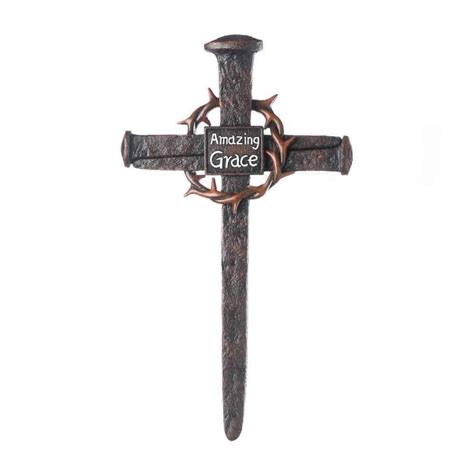 Crown Of Thorns Nail Cross Crown Of Thorns Nails Cross Wall Crosses