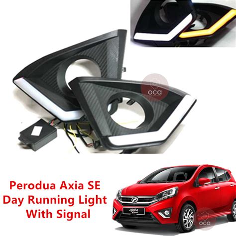 New perodua axia style baru 2019 / 2020 interior exterior walkaround web: PERODUA AXIA SE SPEC 2017 2018 Daylight DRL + Signal + Fog ...