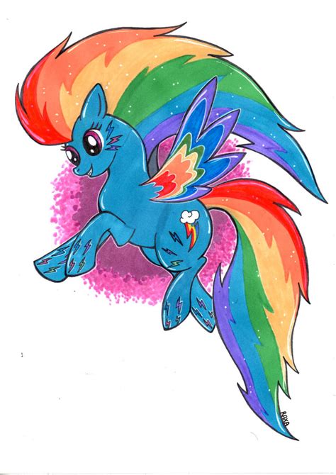 Rainbow Power Rainbow Dash Vector By Icantunloveyou On