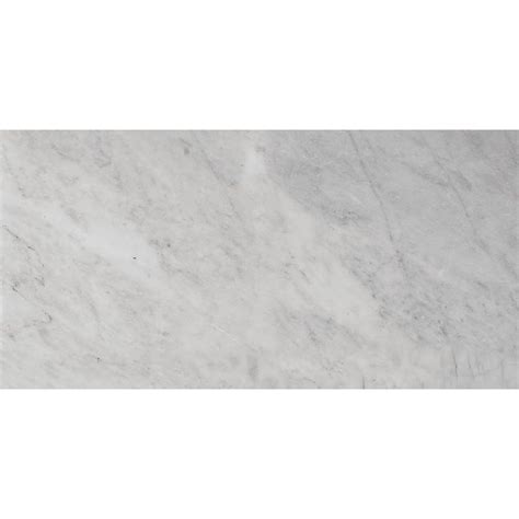 Bianco Amalfi Marble 6x12 Honed Tile