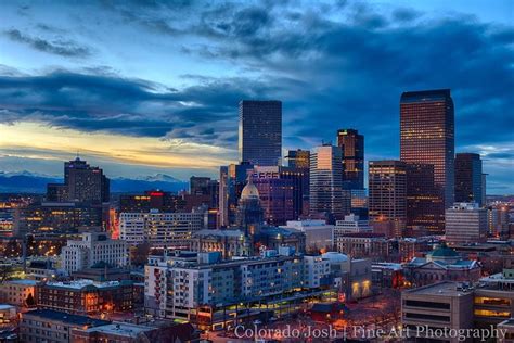 Beautiful Denver Skyline Colorado Pinterest