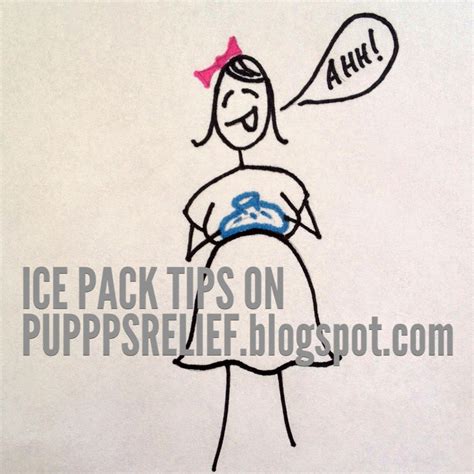 Puppps Relief Ice Packs Are Your Friend