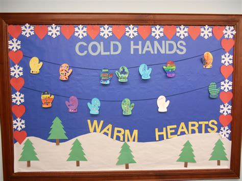 Shannon Created A Great Winter Bulletin Board And Perfect Timing With