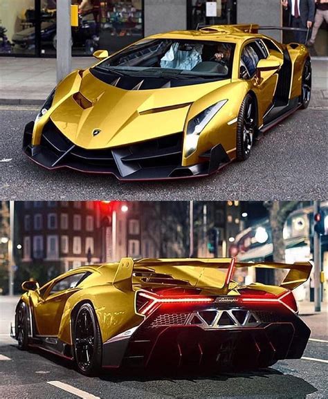 Would You Like A Golden Veneno Lamborghini Veneno Gold Golden