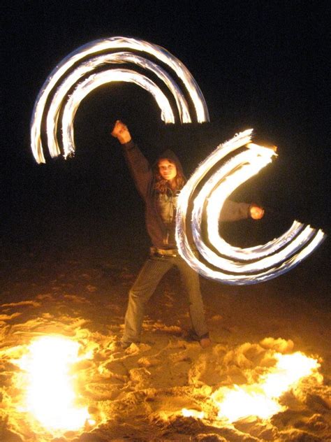 Learning The Art Of Fire Spinning The Professional Hobo