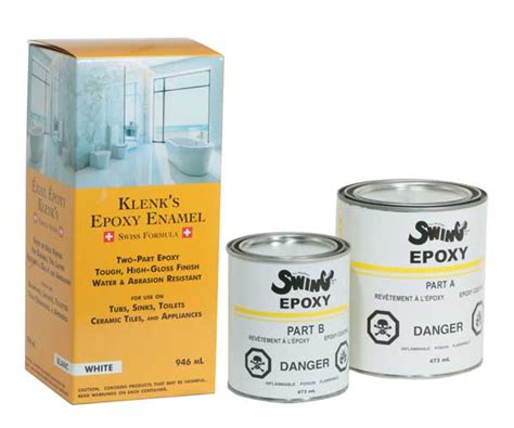 Klenks Epoxy Enamel White 946ml Hands Building Supplies
