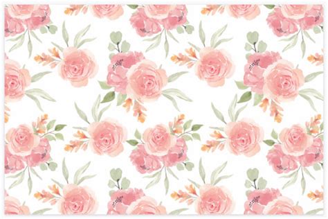 Watercolor Floral Seamless Pattern Graphic By Elsabenaa · Creative Fabrica