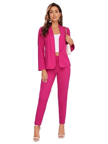 Look Stylish And Glamorous In A Pink Two Piece Suit