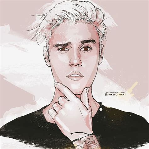 Justin Bieber By Shkelqimart Justin Bieber Sketch Justin Bieber