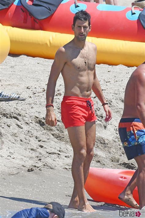 Jelena Djokovic Swimsuit In Pics Topless Novak Djokovic Enjoys Beach My XXX Hot Girl
