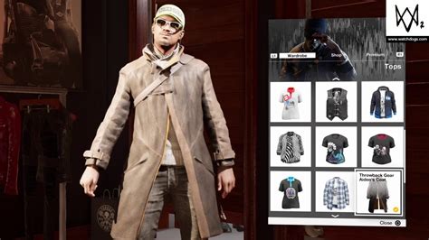 Watch Dogs 2 Aiden Pearce Outfit Unlock The Vigilante Coat Youtube