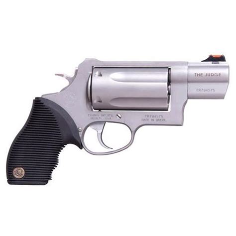 Taurus Judge Public Defender Revolver 45 Colt410 Bore 2 Barrel Stainless Steel 5 Rounds