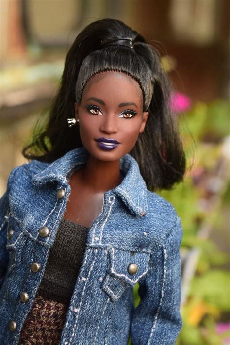 Pin By Jill Frank On Barbie Girl Pretty Black Dolls Beautiful Barbie