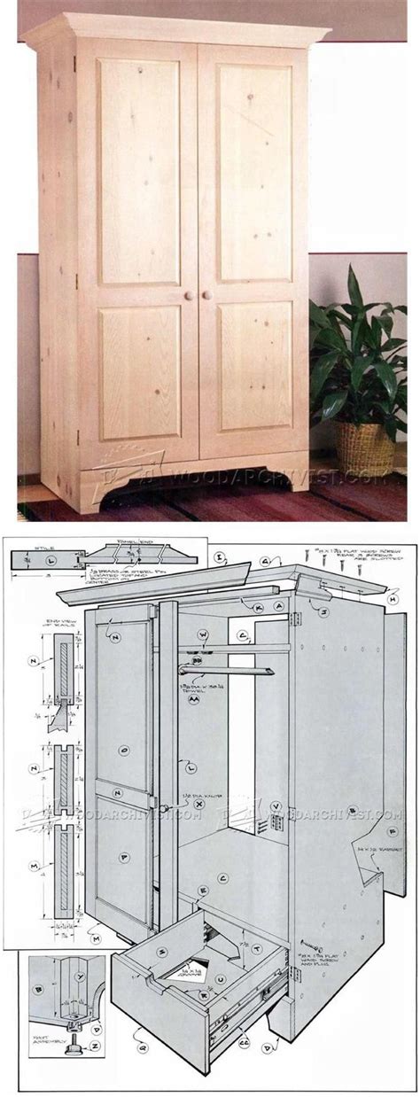 Build Armoire Furniture Plans And Projects