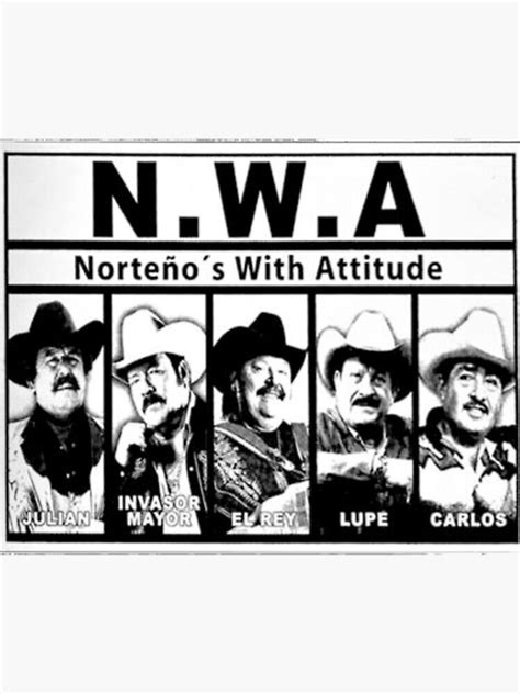 Nortenos With Attitude Northern With Attitude Nwa 2020 12 Shirt 4500