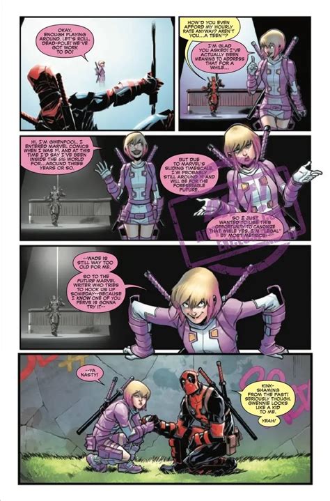 Exclusive Marvel Preview Gwenpool Strikes Back 2 Aipt