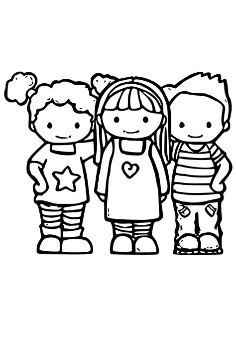 Free Printable Best Friends Coloring Pages Infoupdate Org