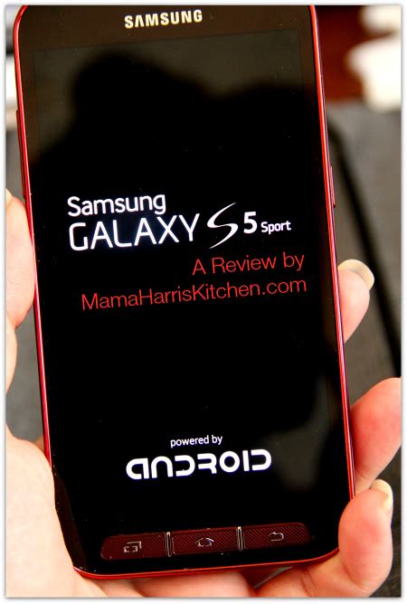 Review Of The Sprint Samsung Galaxy S5 Sport Sprintmom Mc