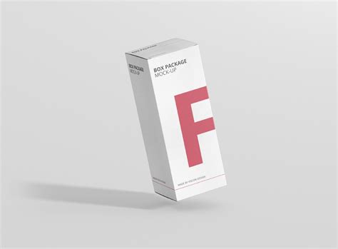 Download Package Box Mock-Up - High Rectangle - Premium and Free ...