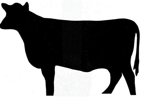 Cow Silhouette Clipart Free Download On Clipartmag