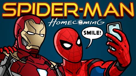 Homecoming 2017 observing the events of captain america: Spider-Man: Homecoming Trailer Spoof - TOON SANDWICH - YouTube