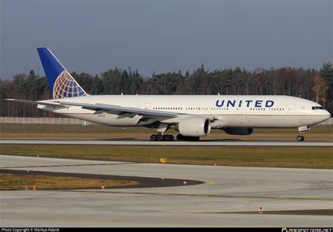 N780ua United Airlines Boeing 777 222 Photo By Markus Adank Id 322384