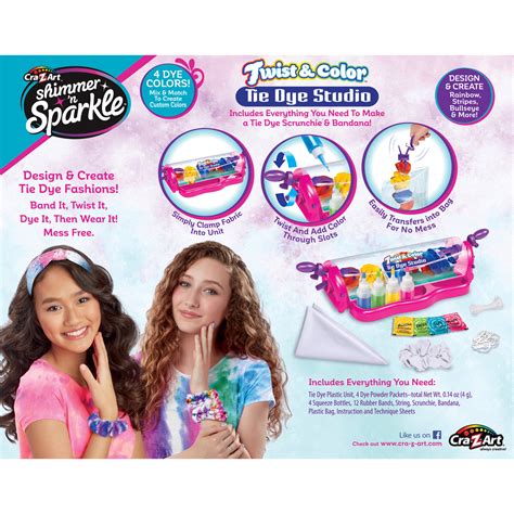 Cra Z Art Shimmer N Sparkle Twist And Color Tie Dye Studio Craft Kits Baby Toys Shop