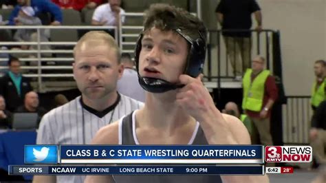 Class B And C State Wrestling Quarterfinal Highlights