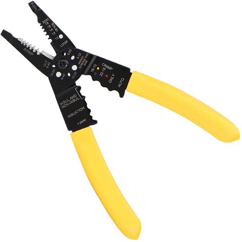 Dowell Wire Stripping Tool Wire Stripper Crimper Cutter Multifunction 8