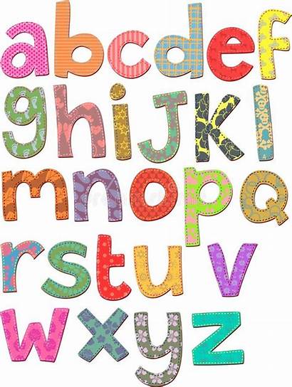 Alphabet Letters Clip Clipart Lowercase Fabric Alphabets