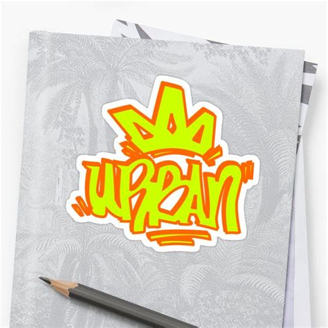 Graffiti Tag Urban Urban King Sticker For Sale By Ffelder Graffiti