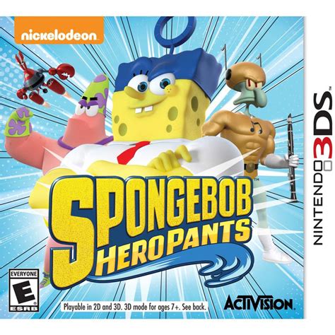 Spongebob Hero Pants The Game 2015 Nintendo 3ds