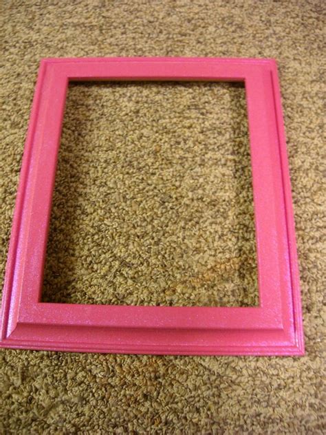 Pink Metallic Glitter 8x10 Picture Frame