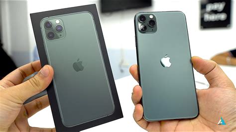 Apple Iphone 11 Pro Max Midnight Green Unboxing And Review Youtube