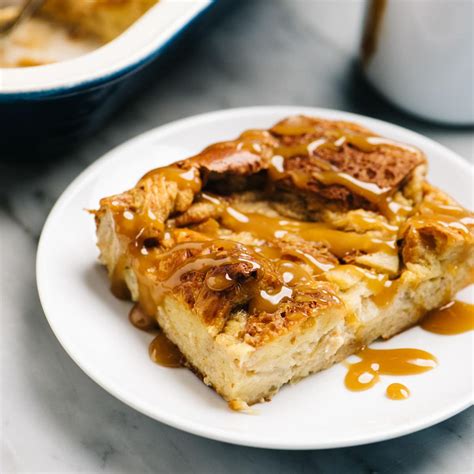 Apple Bread Pudding With Salted Caramel Sauce Our Salty Kitchen