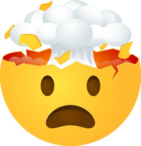 Exploding Head Emoji Emoji Download For Free Iconduck
