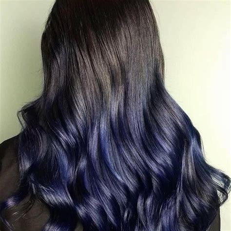 How to dye dark hair purple: 4 Blue Black Hair Color Formulas for 2019's Most Viral ...