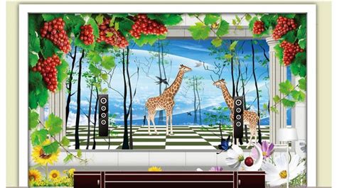 Customzed 3d Wallpaper 3d Kids Wallpaper Tv Cartoons And Fresh Scenery