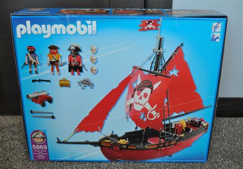 Playmobil Pirate Ship Vintage 5869 Etsy