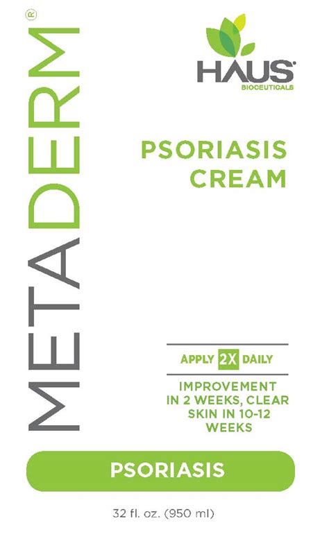 Metaderm Psoriasis Cream