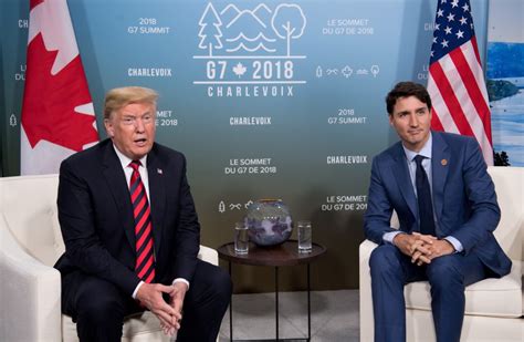 G Summit Trump And Advisers Lash Out At Canadian Prime Minister Trudeau Here Now