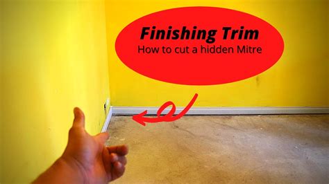 A spline is an easy way to increase strength and can either be hidden. How to cut a hidden Mitre/Coping Joint. - YouTube