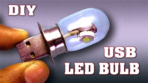 How To Make Usb Led Bulb At Home Diy Homemade Led Light Youtube