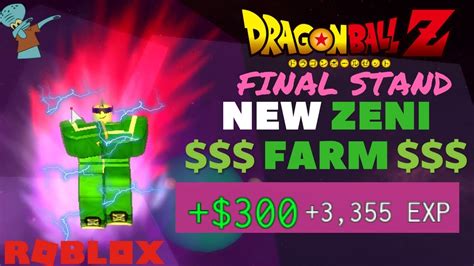 Today me and my friends are going to be finding 5 secret places in dragon ball z final stand subscribe to my friend jack's. ROBLOX - Dragon Ball Z: Final Stand | NEW ZENI FARM METHOD ...