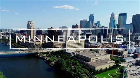 Minneapolis Minnesota 4k Drone Footage Youtube