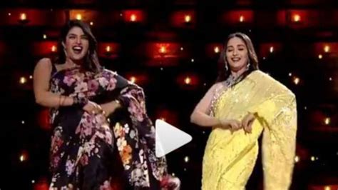 Madhuri Dixit Replaces Deepika Padukone As She Dances With Priyanka
