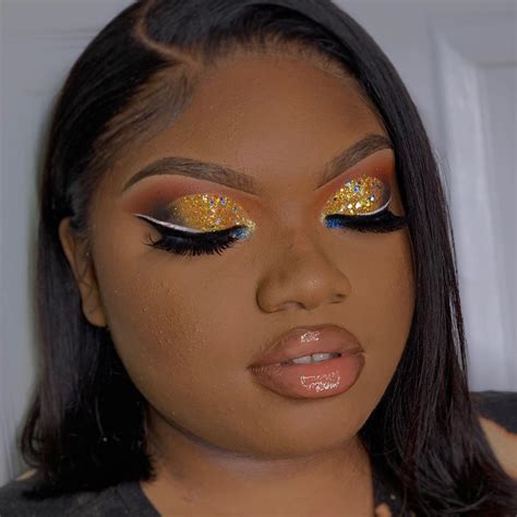 Bury Me In Glitter 😩 Prom2019 Makeupforblackwomen Nyxcosmetics