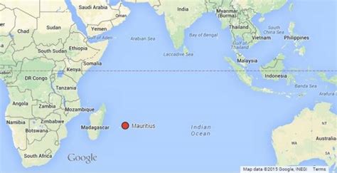 Where Is Mauritius Location Map Of The Island